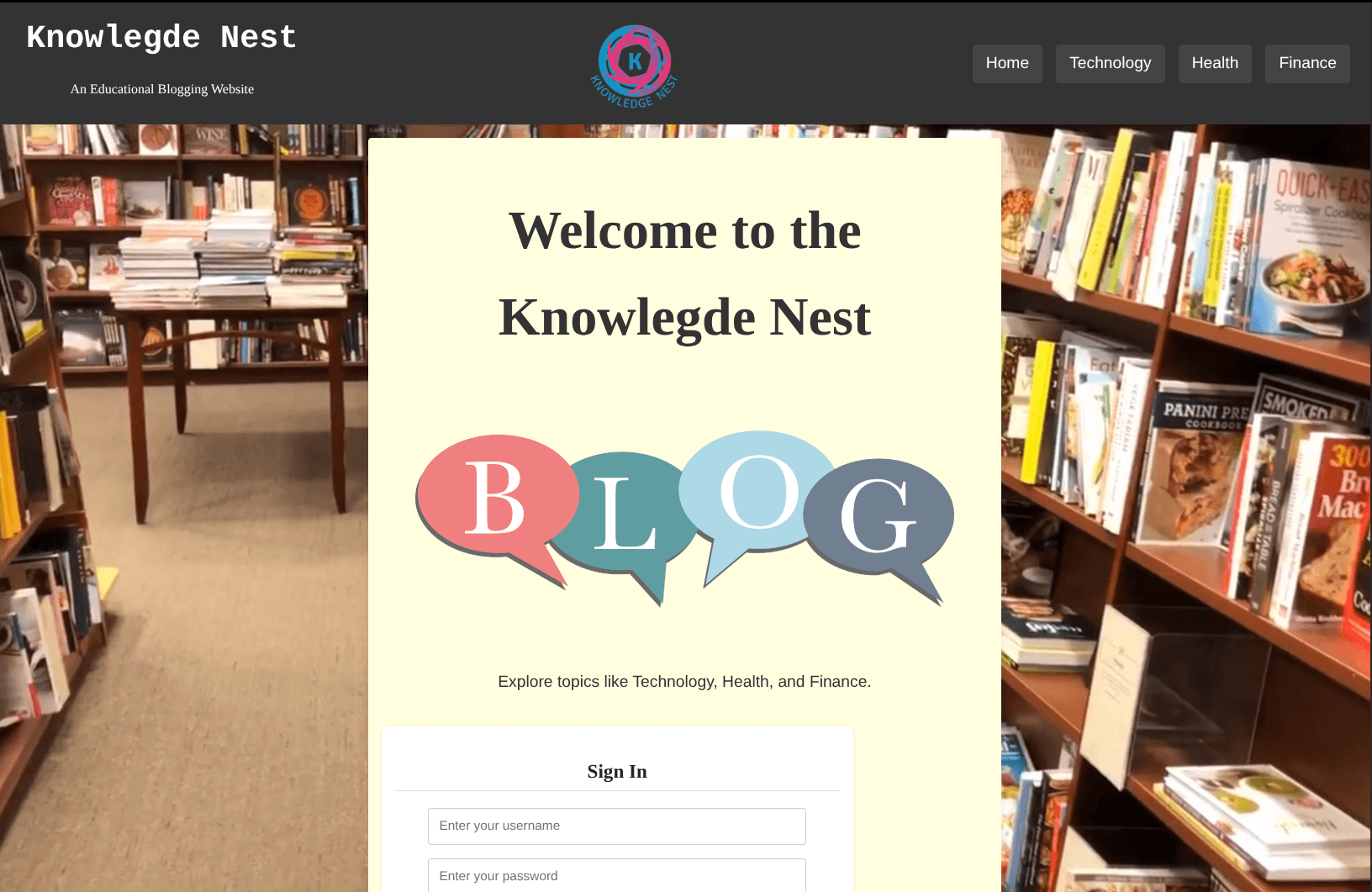 Knowledge Nest
